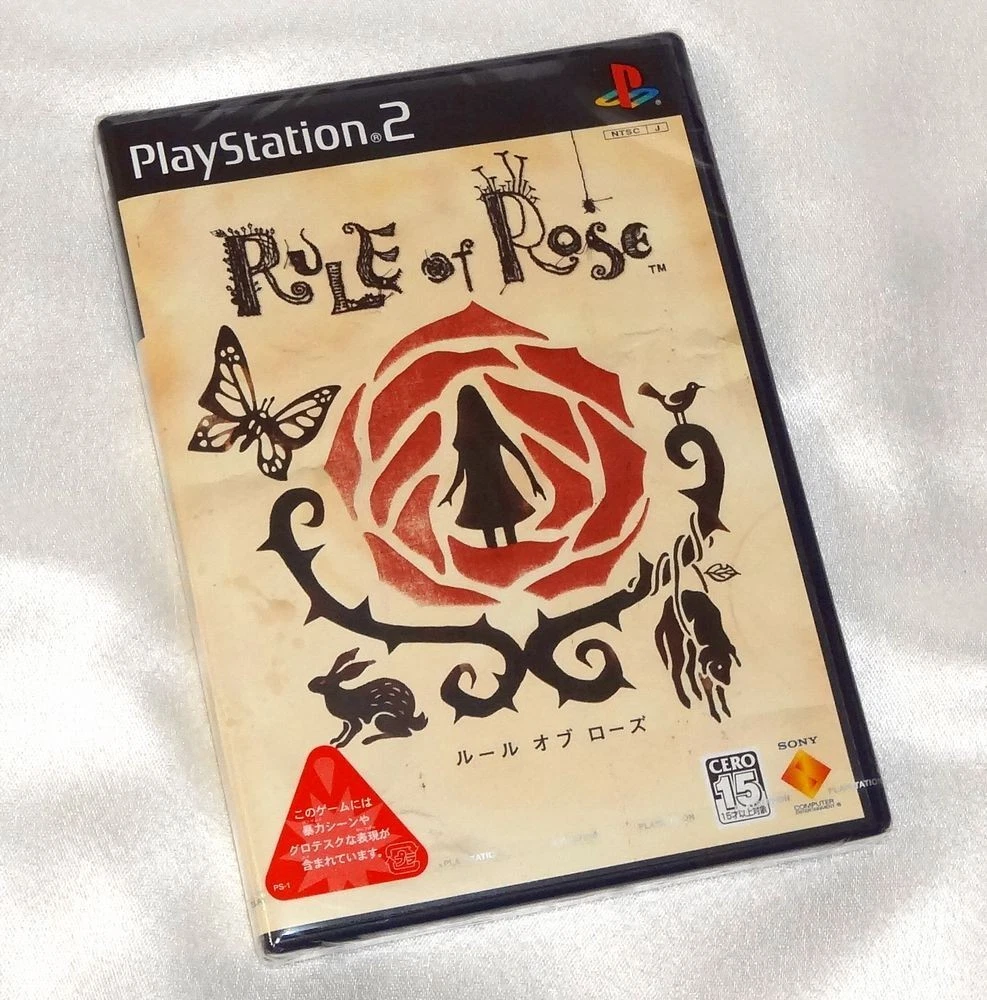 ルールオブローズ/レアホラゲー/ps2 RULE of ROSE SONY PLAYSTATION 2 PS2 Atlus Rare Survival Horror