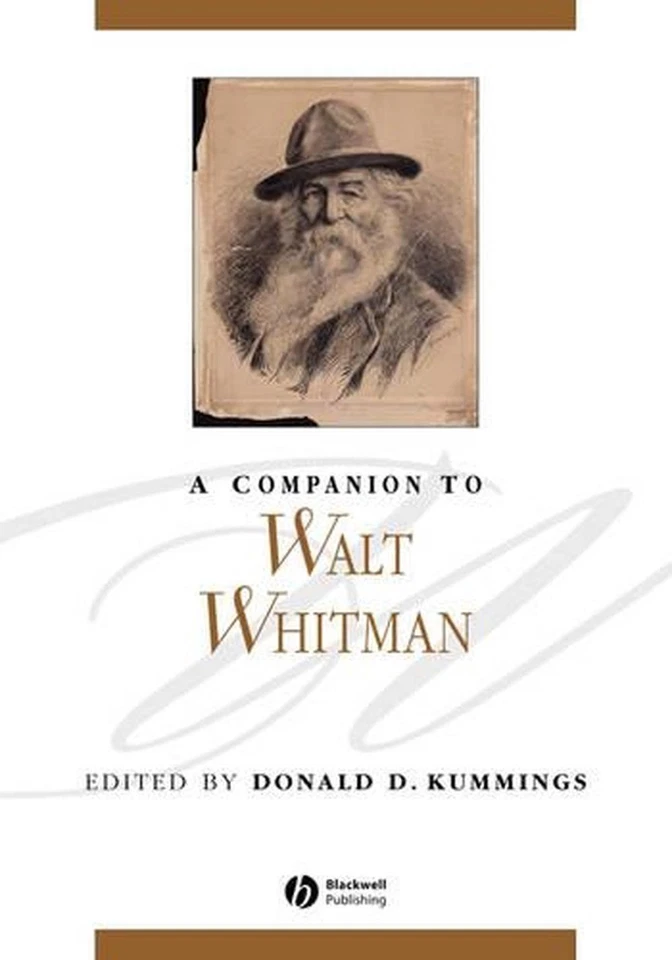 A Companion to Walt Whitman by Donald D. Kummings (English) Hardcover Book - Image 1 of 1