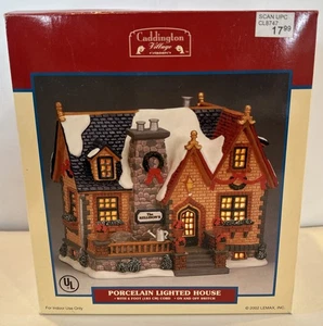 LEMAX Caddington Village The Kellson's Porcelain Lighted House 25648 2002 - Picture 1 of 6