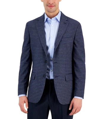 Tommy Hilfiger Men's Modern Fit Check Sport Coat 42 L NEW $295  CNRA1ATG0643 - Image 1 of 2