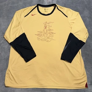 Houston Rockets Nike City Edition Trikot 3XL Langarm Shooting T-Shirt Gold - Bild 1 von 17