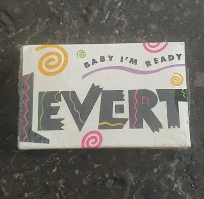 MEGA RAR VINTAGE 90s CASSETTE RAP HIP HOP LEVERT BABY I'M READY SINGLE TAPE - Bild 1 von 3