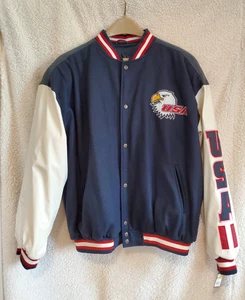 STEVE & BARRY'S ROPA DEPORTIVA UNIVERSITARIA S&B EE. UU. VARSITY CON CHAQUETA DE LANA - NUEVA TALLA XL - Imagen 1 de 4
