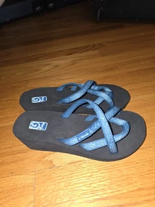 Teva Mush Wedge Sandals Womans Size 6 - Picture 1 of 6
