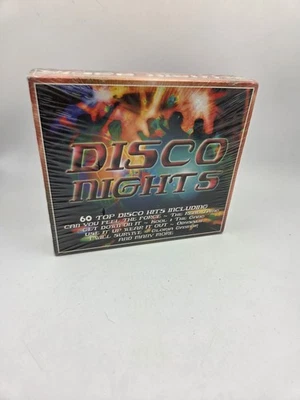 Disco Nights 3 CD set (Time Music, 1998)  **60 Disco Hits** SEALED OLD STOCK - Image 1 of 4