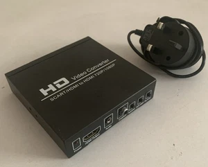 SCART/HDMI to HDMI 720P 1080P HD Video Converter Adapter Monitor For DVD STB GL - Picture 1 of 2
