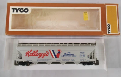 Holva gris de 4 bahías HO Tyco 55' Kelloggs ACFB 52311 con caja RTR Foto 1 de 4