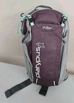 Mochila de hidratación Platypus B-line Xc 8.0 Camelback Borgoña/Gris Foto 1 de 4