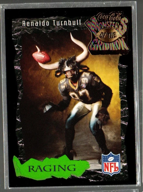 1994 Coke Monsters of the Gridiron Gold #21 Renaldo Turnbull  - Image 1 of 1