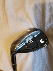 Cleveland 588 RTX 2.0 CB Nero Satinato Lob Wedge 60* Dynamic Gold Shaft - LH - Foto 1 di 11