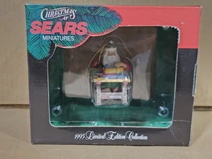 Craftsman Christmas At Sears Ornament Miniatures VTG 1995 LTD ED Santa - Picture 1 of 6