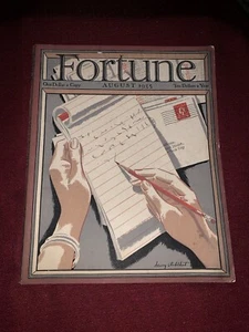 FORTUNE: August 1935 - Volume XII • Number 2 Henry Stahlhut Magazine - Imagen 1 de 9