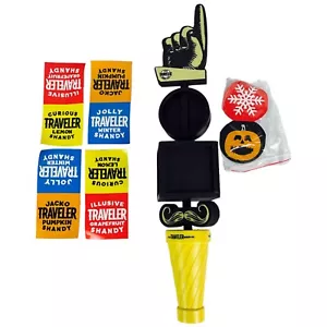 Traveler Beer Pumpkin Lemon Tap Handle Shandy Seasonal Inserts 13" New In Box - Picture 1 of 20