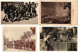 37 postales vintage de Scouting Scouting Francia anteriores a 1940 (L3249) - Imagen 1 de 9