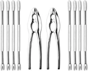 Karabiner und Plektren Set, Krabbenbein Knacker Werkzeug 10-teilig - Bild 1 von 9