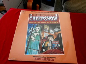 CREEPSHOW~ GEORGE A ROMERO~SEALED~ RARE~ NO BAR CODE ~NO CUTS~~ SOUND TRACK LP - Foto 1 di 2