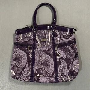 Jessica Simpson Vtg Y2K Floral Business Laptop Travel Bag Purse Tote Carry On - Picture 1 of 22