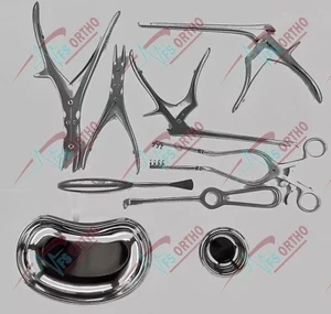 Basic Neuro Spinal Surgery Surgical Orthopedic Instruments 10 Pcs set - Bild 1 von 6