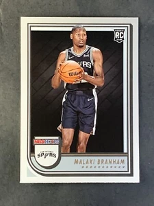 2022-23 Panini NBA Hoops #250 Malaki Branham - San Antonio Spurs ROOKIE RC - Bild 1 von 2