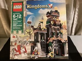 Lego Kingdoms Prison Tower Rescue 7947 Princess Dragon Lion Knight Horse 2010