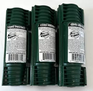 Twist And Seal Outdoor Extension Cord Cover & Plug Protection In Green 3 Pack - Picture 1 of 10