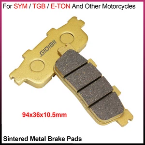 94x36x10.5mm Sintered Metal Brake Pads For SYM / TGB / E-TON & Other Motorcycles - Picture 1 of 12