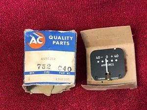 AC QUALITY PARTS AMMETER CLUSTER GAUGE P/N 1501551 - Picture 1 of 5