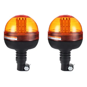 2x 40LED Rundumleuchte Rundumlicht Warnleuchte 12V-24V Anhänger Traktor - Bild 1 von 11