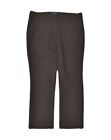 Armani Womens Capri Trousers It 44 Medium W32 L26 Brown Polyester Wh14