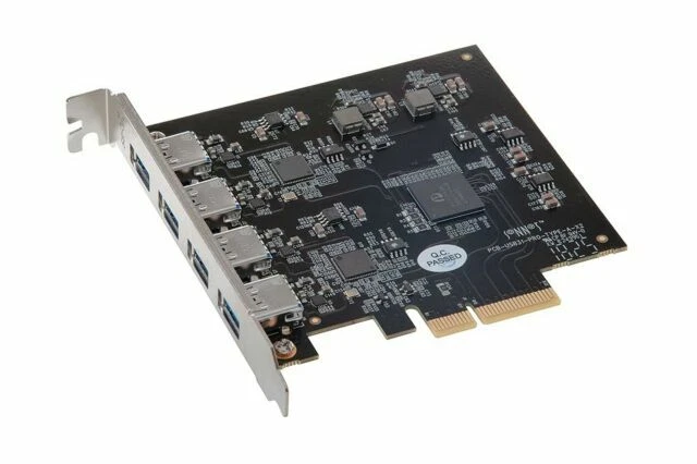 Sonnet Allegro Pro 4-Port USB 3.2 Gen 2 Type-A PCIe Card