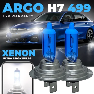 For Hyundai i30 Headlight 100w Xenon 6000k White 2011-2016 Low Beam Bulbs 12v - Image 1 of 4
