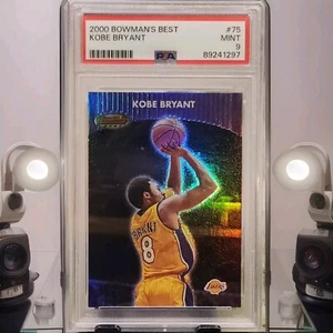Kobe Bryant 2000 Bowman's Best #75 Los Angeles Lakers PSA 9   GOAT HOF RIP Mamba - Picture 1 of 4
