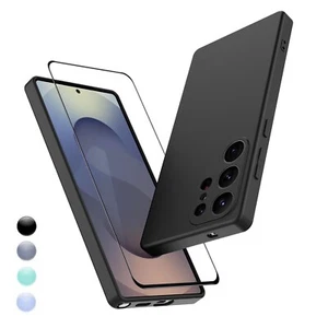 Für Samsung Galaxy S25/S25 Plus/S25 Ultra Silikon Hülle Case Cover + Displayschutz - Bild 1 von 52