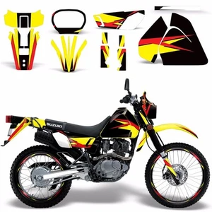 Dirtbike Graphic Decals Stickers +RIM/NPS For Suzuki DRZ200SE 1996-2009 RS XX - Bild 1 von 2