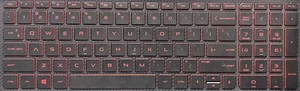HP OMEN 15-AX | 15-AX250WM | LAPTOP KEYBOARD SINGLE REPLACEMENT KEYS KEYCAPS - Afbeelding 1 van 5