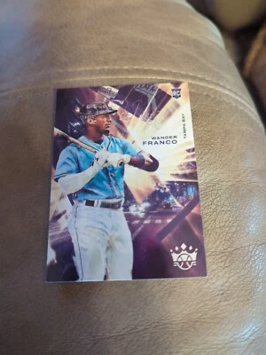 2022 Panini Diamond Kings #95 Wander Franco - Tampa Bay Rays  - Image 1 of 2