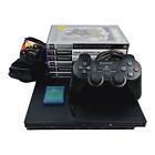 PlayStation 2 PS2 Slim Console + Controller + Memory Card - 8x Games SCPH-77002