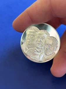 1970 Franklin Mint Sterlingsilber PP Medaille Geschichte jüdisches Volk ROTHSCHILD - Bild 1 von 2