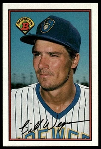1989 Bowman Bill Wegman Milwaukee Brewers #135 - Picture 1 of 2