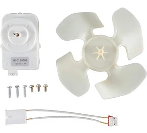 Whirlpool W10124096 Kit Motore Ventilatore Evaporatore con Lama Ventilatore - Foto 1 di 3