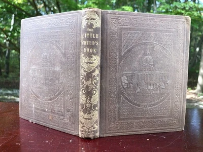 1837 The Little Child's Book illustrated by Emblematic Figures / Woodcut Engrv's - image 1 of 4