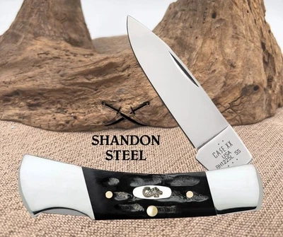 Case XX Knives USA Lockback Jigged Buffalo Horn 65031 Stainless Pocket Knife - Image 1 of 2
