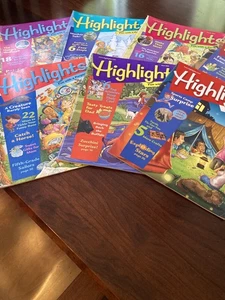 Highlights Magazine & Hidden Picture Playground/7 Issues From 2007/Jan….  - Picture 1 of 24