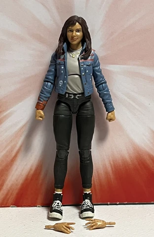 Hasbro Marvel Legends America Chavez From Rintrah BAF Series Loose No BAF Cover