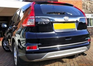 Honda CR-V IV CRV Chrome Trunk Trim - Tailgate Accent - Premium Car Rear Detail  - Picture 1 of 12