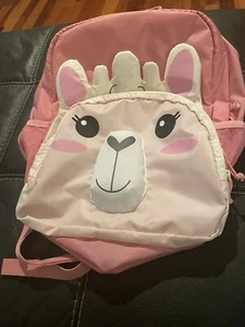 Firefly Outdoor Gear Izzie The Llama Kids Backpack Bag Pink 14" x 11" x 4.5" NEW - Picture 1 of 3