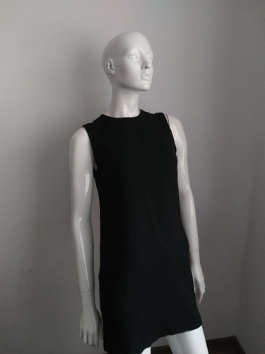 ACNE STUDIOS Mini abito nero senza maniche ACNE taglia 38 M