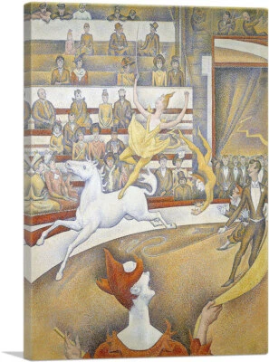 Impresión artística en lienzo ARTCANVAS The Circus 1891 de Georges Seurat Foto 1 de 4