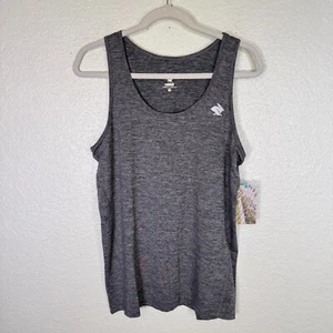 Rabbit EZ Tank Mens Small Muscle Tee Gym Workout Athletic Charcoal Gray Casual - Picture 1 of 6