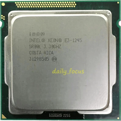 Intel Xeon E3-1245 E3-1245 V2 E3-1260L LGA1155 CPU Processor - Image 1 of 3